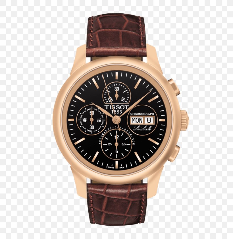 Le Locle Tissot Chronograph Watch Breguet, PNG, 541x840px, Le Locle, Automatic Watch, Brand, Breguet, Brown Download Free