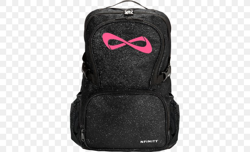 Nfinity Sparkle Nfinity Athletic Corporation Cheerleading Backpack Bag, PNG, 500x500px, Nfinity Sparkle, Backpack, Bag, Black, Cheerleading Download Free
