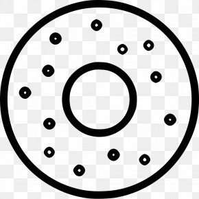 Dougnut Outline - Donuts Dessert Bakery Iconfinder PNG