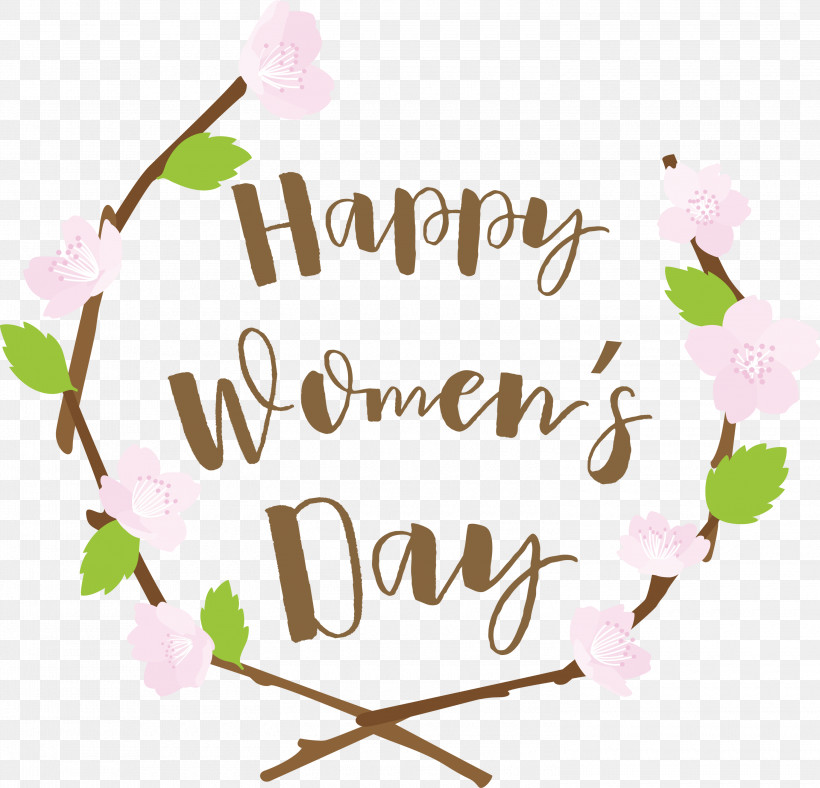 Happy Womens Day Womens Day, PNG, 3000x2886px, Happy Womens Day, Branching, Cut Flowers, Floral Design, Flower Download Free