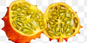 Horned Melon Sweet And Delicious - Horned Melon Cucumber Muskmelon Seed Fruit PNG