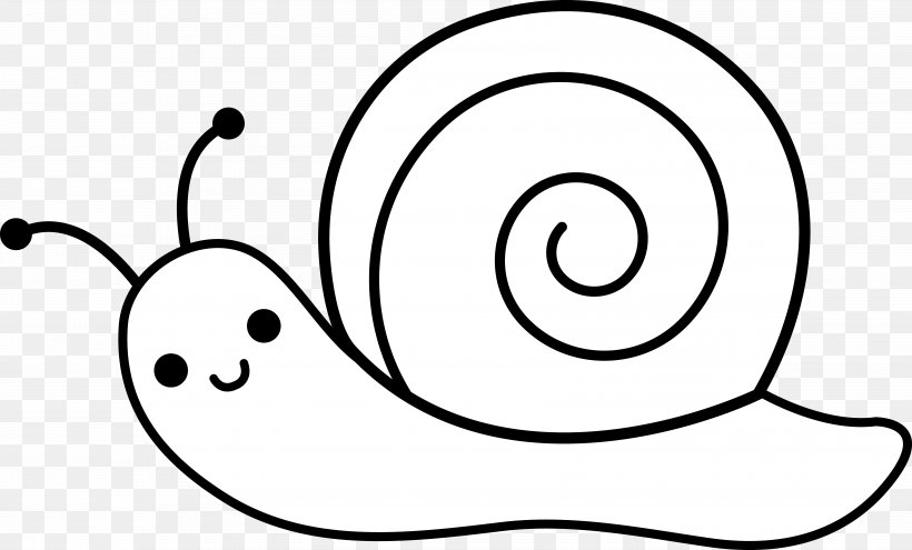 Snail Molluscs Drawing Coloring Book Clip Art, PNG, 6728x4067px, Snail, Area, Artwork, Black And White, Coloring Book Download Free