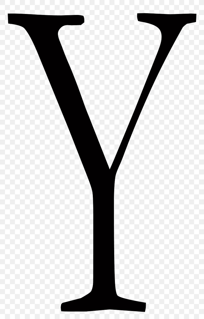 Upsilon Y Greek Alphabet Letter Clip Art, PNG, 772x1280px, Upsilon, Alphabet, Black And White, Blackletter, English Alphabet Download Free