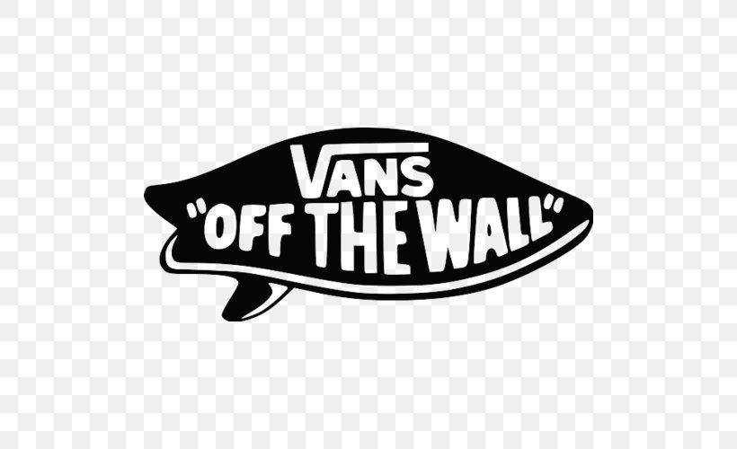 Vans Wall Decal Sticker, PNG, 500x500px, Vans, Black And White, Brand, Bumper Sticker, Decal Download Free