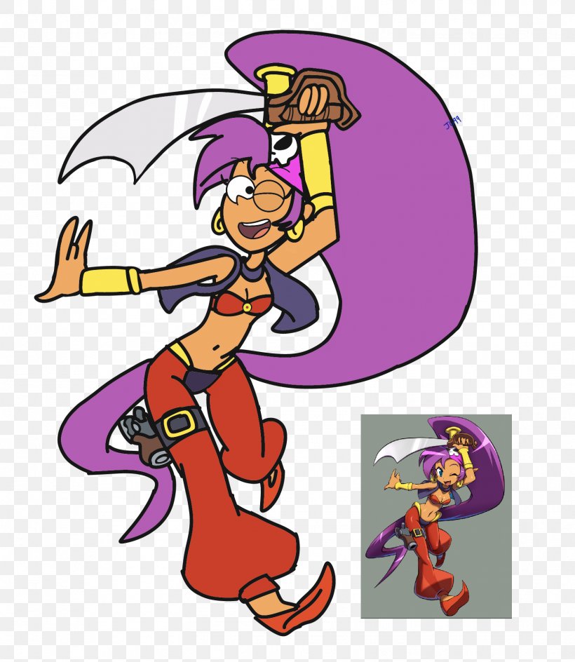 Shantae: Half-Genie Hero Drawing Photography Clip Art, PNG, 1576x1815px, Shantae Halfgenie Hero, Area, Art, Artwork, Cartoon Download Free