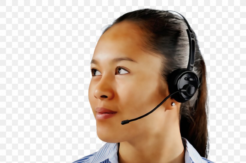 Face Headphones Audio Equipment Hearing Call Centre, PNG, 2452x1632px, Watercolor, Audio Equipment, Call Centre, Chin, Ear Download Free