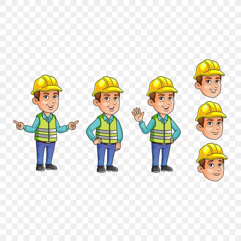 Construction Worker Headgear Organization Human Behavior Laborer, PNG, 900x900px, Construction Worker, Architectural Engineering, Behavior, Cartoon, Child Download Free