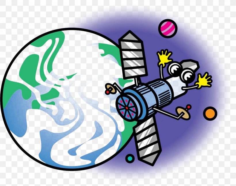Natural Satellite Outer Space Spacecraft, PNG, 1000x789px, Satellite, Art, Astronaut, Cartoon, Geosynchronous Satellite Download Free