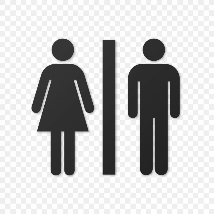 Unisex Public Toilet Bathroom Sign, PNG, 1200x1200px, Unisex Public Toilet, Bathroom, Black And White, Brand, Female Download Free