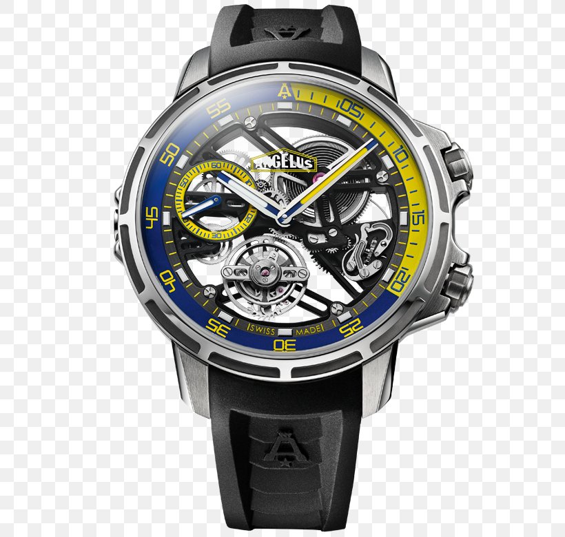 Angelus Watches Tourbillon Baselworld Diving Watch, PNG, 780x780px, Watch, Basel, Baselworld, Brand, Chronometer Watch Download Free