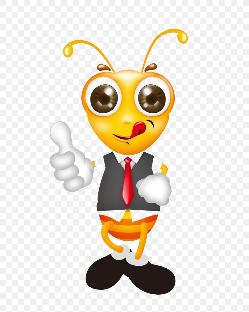 Ant Yellow, PNG, 724x1024px, Ant, Advertising, Bee, Cartoon, Color Download Free
