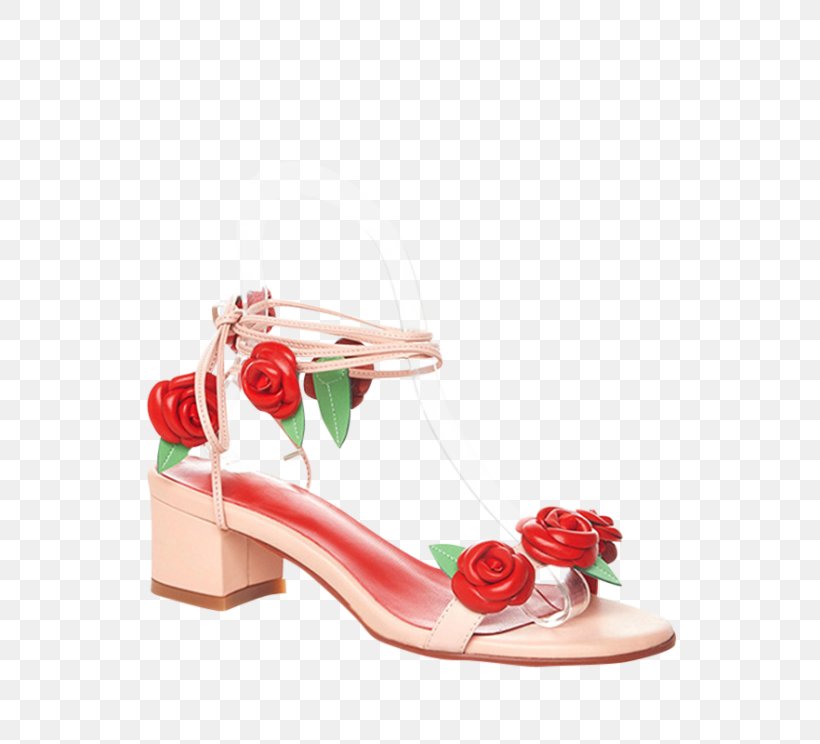 Sandal High-heeled Shoe Slingback, PNG, 558x744px, Sandal, Cut Flowers, Floral Design, Floristry, Flower Download Free