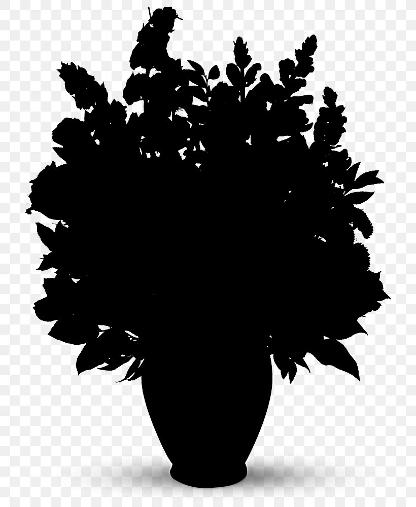 Silhouette Tree Vector Graphics Stock.xchng Clip Art, PNG, 800x1000px, Silhouette, Blackandwhite, Flowerpot, Garden, Leaf Download Free