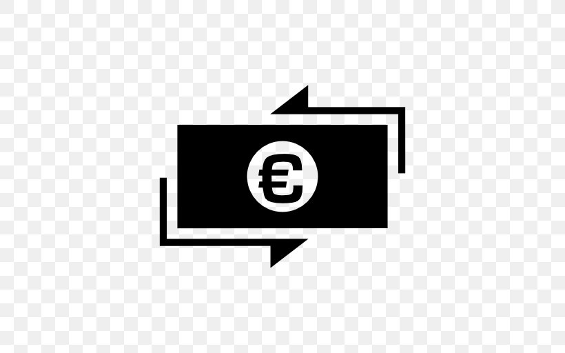 Symbol Euro Sign Money, PNG, 512x512px, Symbol, Area, Black, Brand, Coin Download Free