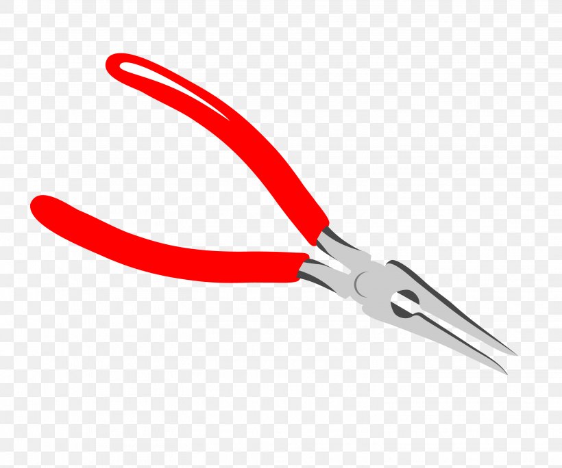 Hand Tool Needle-nose Pliers, PNG, 3033x2533px, Hand Tool, Cold Weapon, Dessin Animxe9, Handle, Handyman Download Free