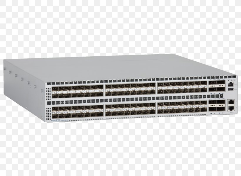 Network Switch Arista Networks QSFP 10 Gigabit Ethernet Multilayer Switch, PNG, 800x600px, 10 Gigabit Ethernet, Network Switch, Arista Networks, Computer Network, Data Center Download Free