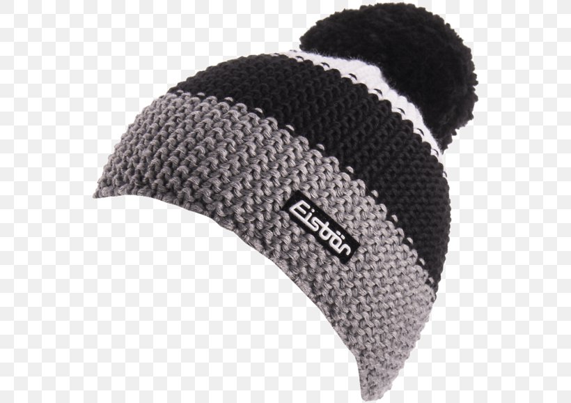 Beanie Knit Cap Black Pom-pom, PNG, 560x578px, Beanie, Black, Cap, Glove, Grey Download Free
