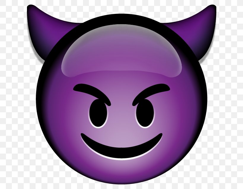 Emoji Devil Emoticon Purple Innovation Smile, PNG, 640x640px, Emoji, Demon, Devil, Emoji Movie, Emoticon Download Free