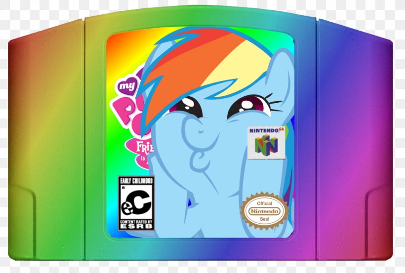 Nintendo 64 Rainbow Dash Applejack Twilight Sparkle Fluttershy, PNG, 1005x678px, Nintendo 64, Applejack, Art, Artist, Brand Download Free