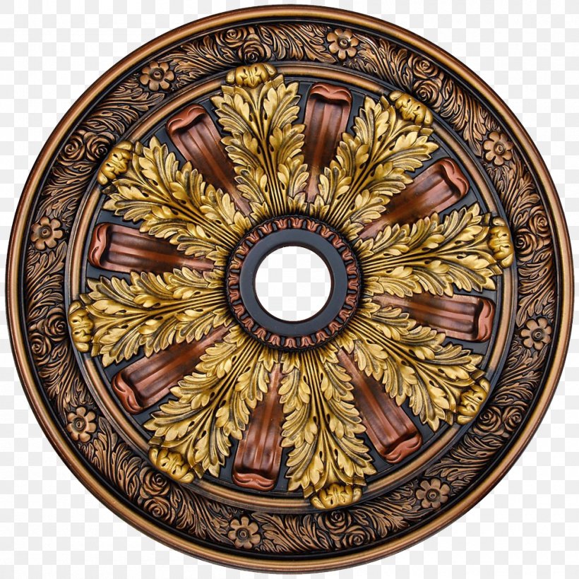Painted Ceiling Painting Medallion Building, PNG, 1000x1000px, Ceiling, Art, Art Deco, Brass, Building Download Free