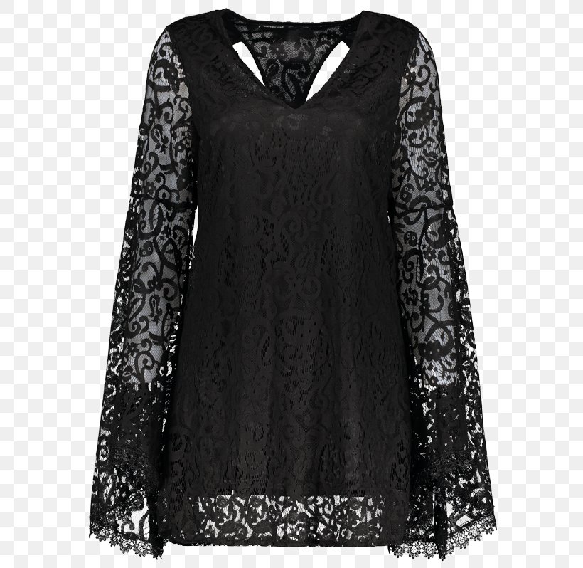 Sleeve Dress Lace Collar Fashion, PNG, 600x798px, Sleeve, Aline, Bell Sleeve, Black, Blouse Download Free