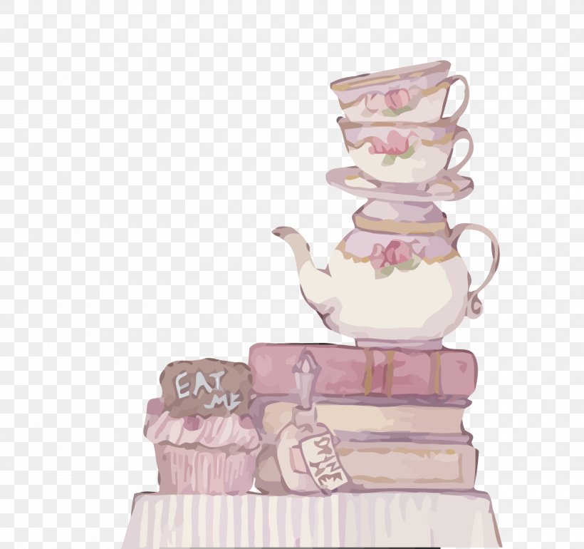 Teapot, PNG, 1500x1410px, Tea, Afternoon, Cake Decorating, Cup, Gratis Download Free
