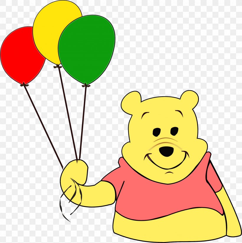 Winnie-the-Pooh Clip Art Drawing Image, PNG, 2456x2462px, Winniethepooh, Animal Figure, Art, Balloon, Cartoon Download Free
