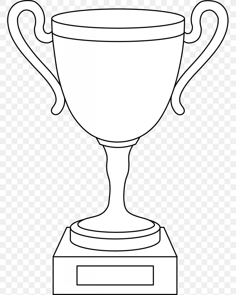 Coloring Book Trophy Table-glass Clip Art Award, PNG, 769x1024px, Coloring Book, Artwork, Award, Black And White, Child Download Free