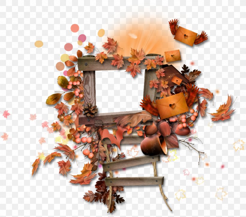 Desktop Wallpaper Autumn Clip Art, PNG, 1245x1100px, Autumn, Digital Image, Orange, Photography, Picture Frames Download Free