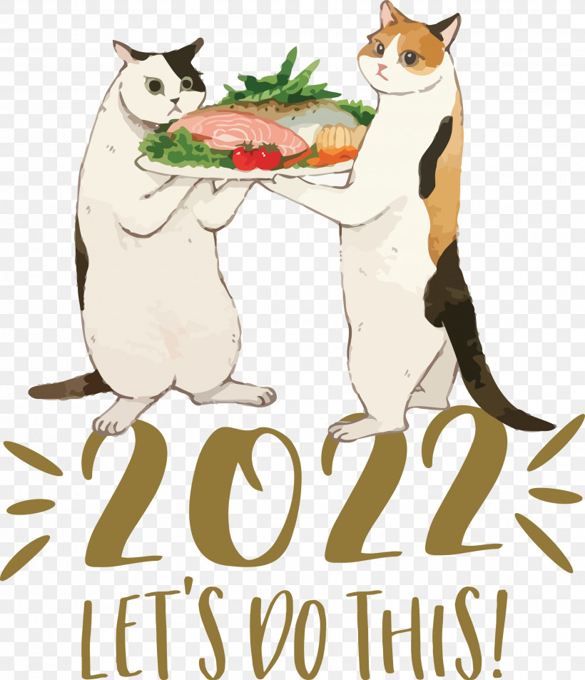 2022 New Year 2022 New Start 2022 Begin, PNG, 2579x3000px, Painting, Avatar, Cat, Christmas Day, Dongman Download Free