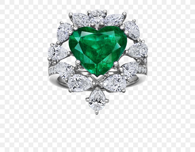 Emerald Ring Jewellery Diamond Gemstone, PNG, 640x640px, Emerald, Body Jewelry, Bracelet, Brilliant, Brooch Download Free