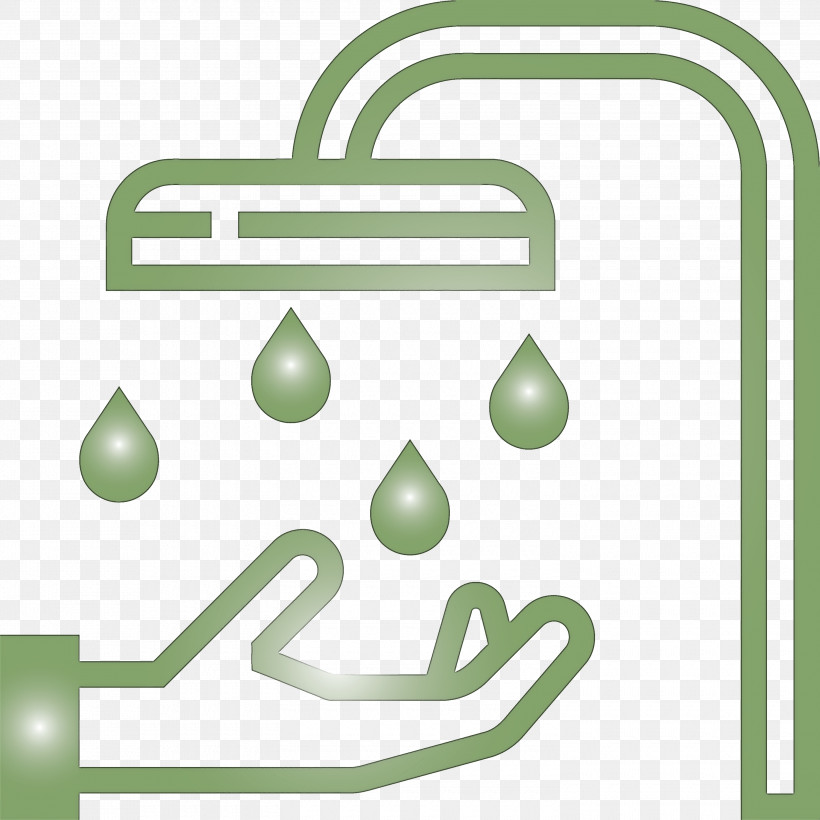 Hand Washing Hand Clean Cleaning, PNG, 3000x3000px, Hand Washing, Cleaning, Green, Hand Clean, Line Download Free
