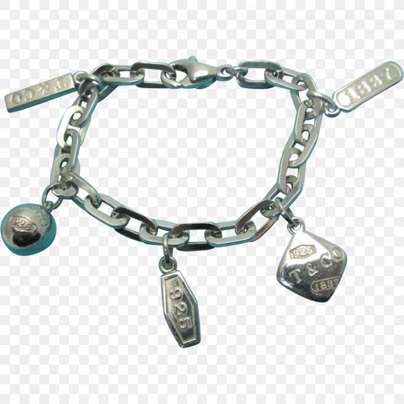 Charm Bracelet Necklace Silver Tiffany & Co., PNG, 916x916px, Bracelet, Bangle, Body Jewelry, Chain, Charm Bracelet Download Free