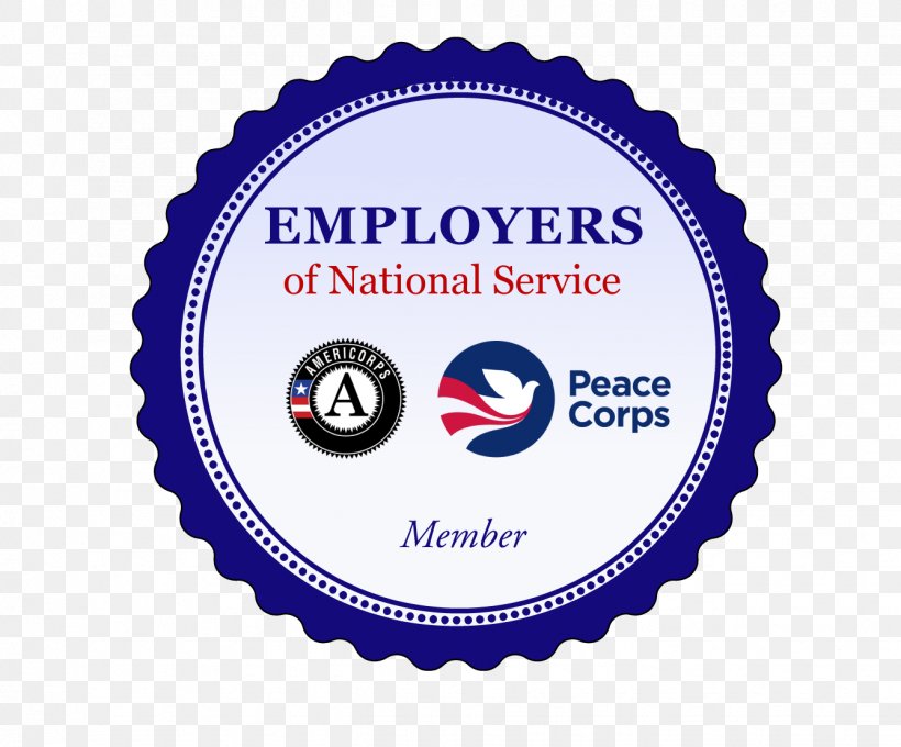 Corporation For National And Community Service National Service AmeriCorps Employment, PNG, 1337x1110px, National Service, Americorps, Americorps Vista, Bottle Cap, Brand Download Free