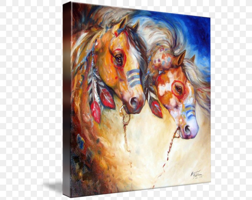 Watercolor Painting Mustang Art, PNG, 566x650px, Painting, Acrylic Paint, Art, Art Museum, Canvas Download Free