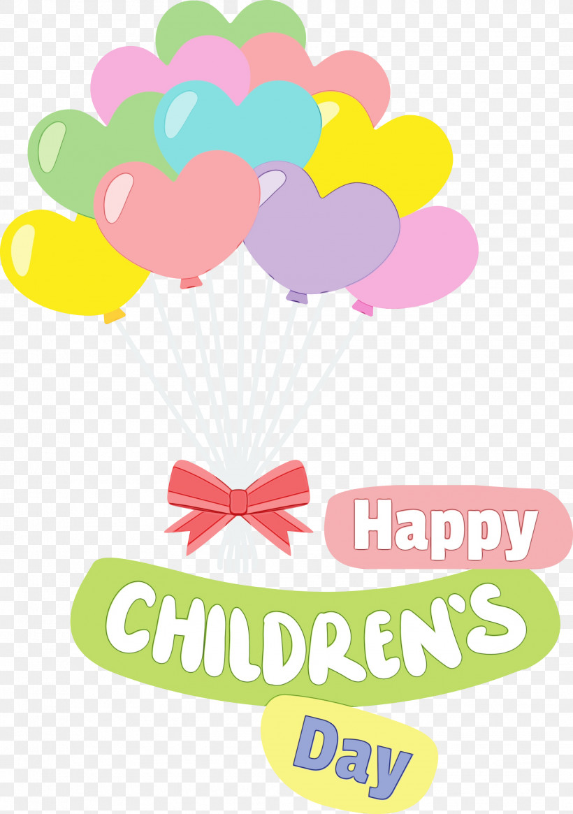 Line Balloon Yellow Petal Flower, PNG, 2111x3000px, Childrens Day, Balloon, Flower, Geometry, Happy Childrens Day Download Free