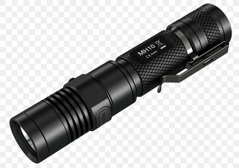 Nitecore MH10 Flashlight Ledlenser P7 Nitecore P12 Nitecore MT10A, PNG, 1200x844px, Nitecore Mh10, Electric Battery, Flashlight, Hardware, Lightemitting Diode Download Free