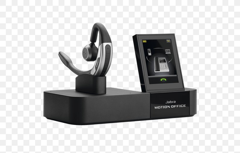 Jabra Motion Office Headset Headphones, PNG, 525x525px, Jabra Motion, Audio Equipment, Bluetooth, Communication Device, Electronic Device Download Free
