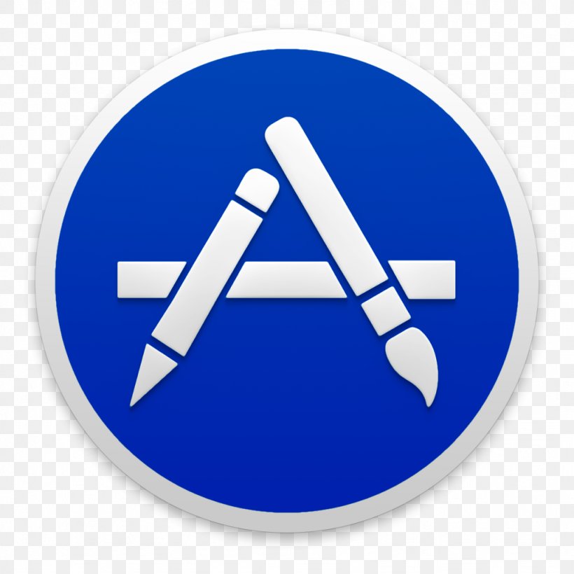 Mac App Store MacOS, PNG, 1024x1024px, Mac App Store, App Store, Apple, Brand, Computer Software Download Free