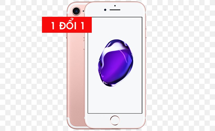 Apple IPhone 7 Plus Rose Gold, PNG, 500x500px, Apple Iphone 7 Plus, Apple, Apple Iphone 7, Communication Device, Electronic Device Download Free