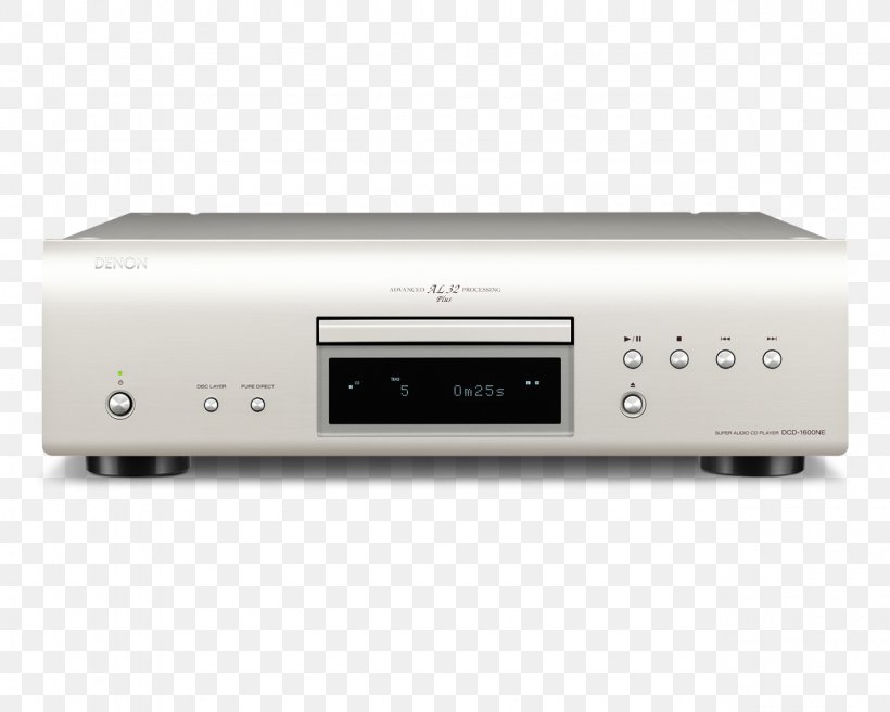 CD Player Super Audio CD Denon Compact Disc High Fidelity, PNG, 1280x1024px, Cd Player, Amplifier, Audio Equipment, Audio Receiver, Av Receiver Download Free