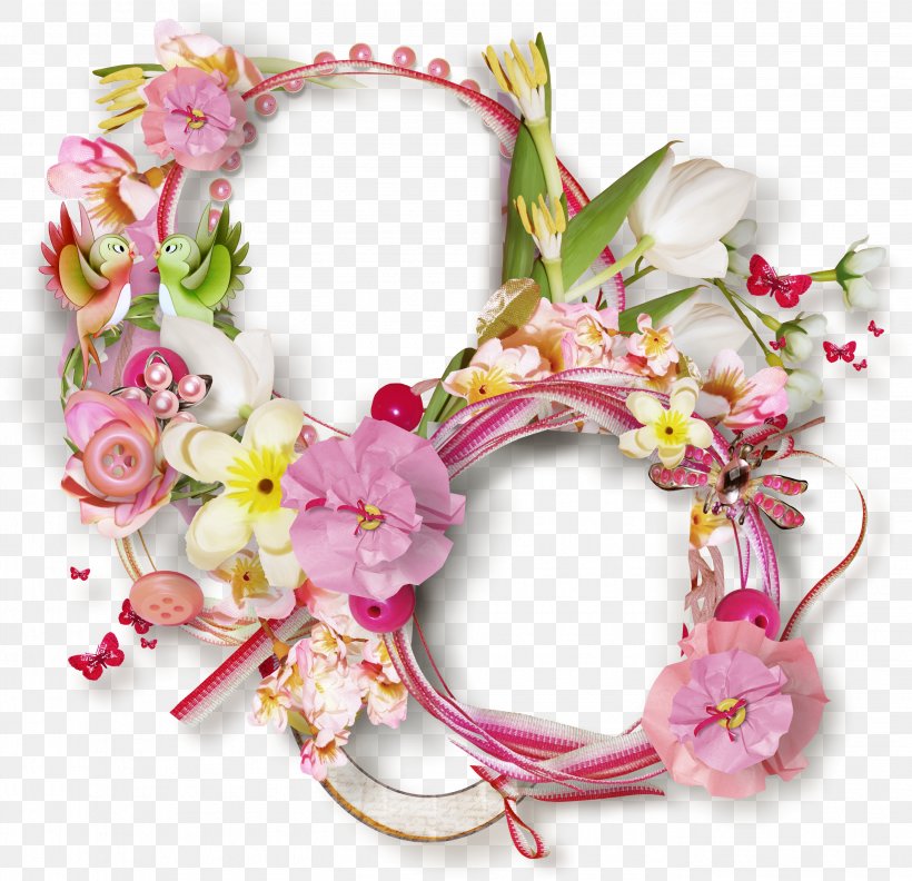 Cut Flowers Wreath Floral Design Garland, PNG, 2755x2663px, Cut Flowers, Blossom, Christmas Day, Fashion Accessory, Floral Design Download Free
