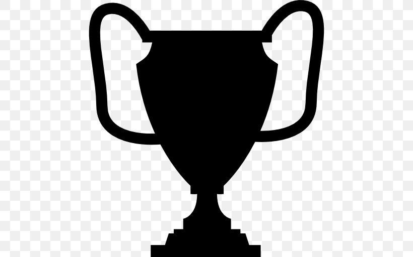 Trophy Silhouette Cup, PNG, 512x512px, Trophy, Artwork, Award, Black And White, Competition Download Free
