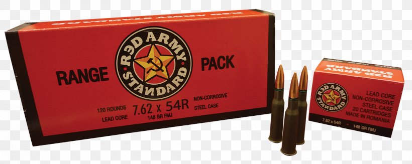 Ammunition Full Metal Jacket Bullet 7.62×54mmR Firearm 7.62×39mm, PNG, 1800x718px, 762 Mm Caliber, Ammunition, Box, Brand, Century International Arms Download Free