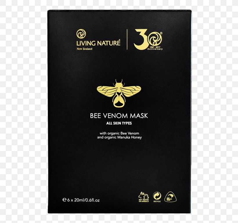 Bee Apitoxin Venom Mask Nature, PNG, 594x768px, Bee, Apitoxin, Brand, Cosmetics, Cream Download Free