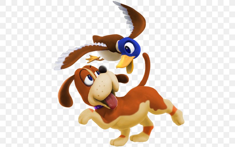 Super Smash Bros. For Nintendo 3DS And Wii U Duck Hunt NES Zapper, PNG, 512x512px, Duck Hunt, Animal Figure, Carnivoran, Dog Like Mammal, Legend Of Zelda Download Free