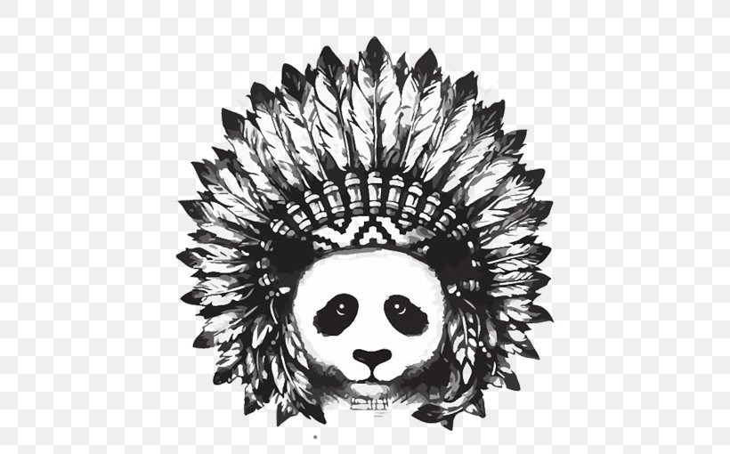 IPhone 5 T-shirt Giant Panda Designer Sleeve, PNG, 652x510px, Iphone 5, Black And White, Bone, Brand, Clothing Download Free