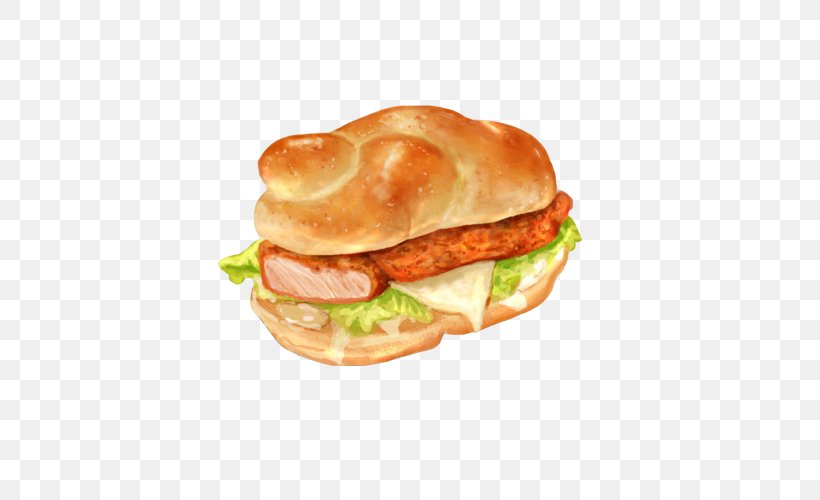 Breakfast Sandwich Fast Food Hamburger Hot Dog Bxe1nh Mxec, PNG, 500x500px, Breakfast Sandwich, American Food, Bocadillo, Bun, Bxe1nh Mxec Download Free