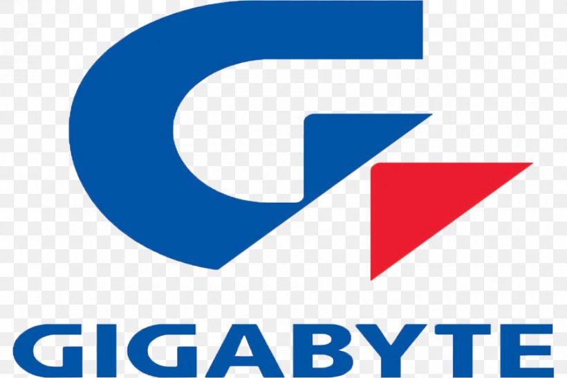 Laptop Gigabyte Technology Graphics Cards & Video Adapters Logo, PNG, 900x600px, Laptop, Area, Asus, Blue, Brand Download Free
