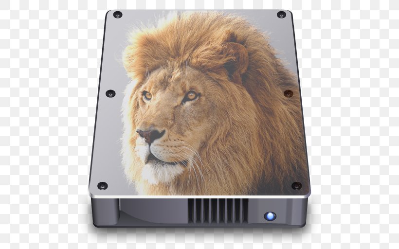Mac OS X Lion Mac Book Pro MacOS Desktop Wallpaper, PNG, 512x512px, Mac Os X Lion, Apple, Big Cats, Carnivoran, Cat Like Mammal Download Free